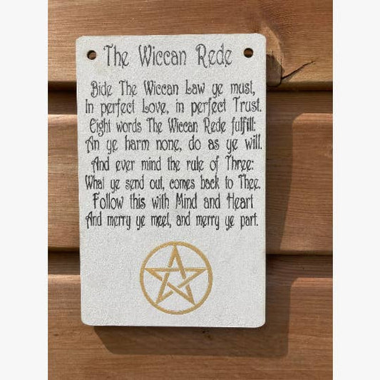 Wiccan Rede Sign